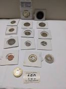 A good selection of UK mis-strike and error coins.