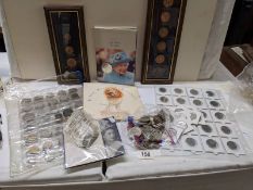 A very good collection of mixed coin sets including alphabet 10p Royal Mint 2022 uncirculated annual