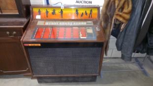 A 1970's NSM Flame 130 juke box (untested) (COLLECT ONLY)