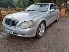 2001 Mercedes S500 LW BSilver - S500 oJW - MOT August 2023 approx 75k miles, Leather interior, Alloy