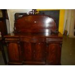 A good quality Victorian mahogany sideboard.