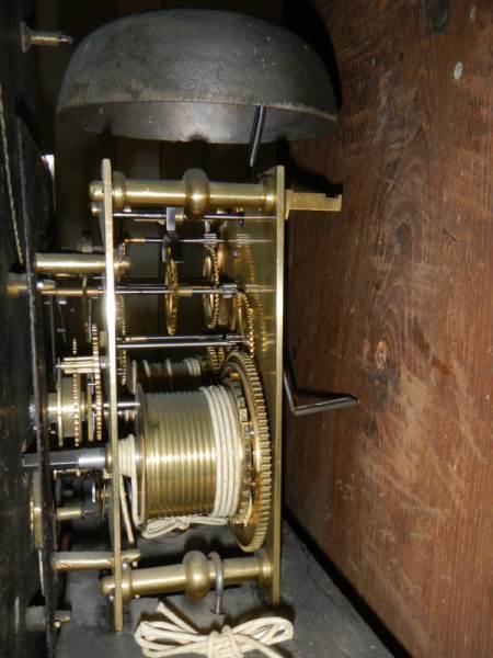 A good 8 day painted dial Long case clock by Wm Johnfon, Winchcombe. - Image 4 of 4