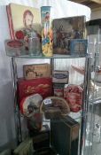 A good selection of vintage tins.
