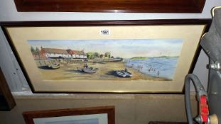 A f/g watercolour of a beach scene signed W. Radley