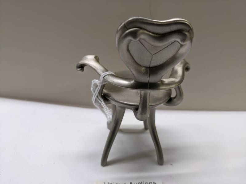 A 1/6 scale white metal model of a Battlo chair by Antoni Gaudi. - Image 3 of 3