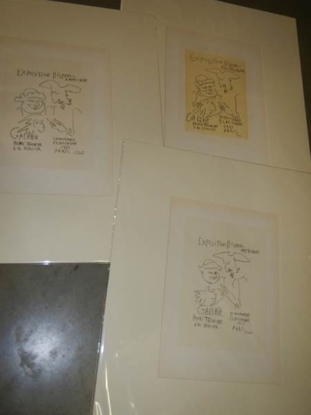 Pablo Picasso (1881-1973) Three plate signed lithographic prints (Mourlot), all variations