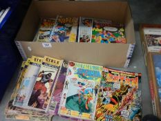 A Collection of US &amp; UK comics mostly from the 1960s &amp; 70s. Includes a quantity of silver