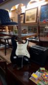 An Encore electric guitar & Harley Benton amplifier (stand not included) COLLECT ONLY.