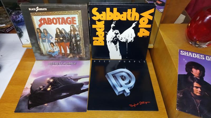 A good lot of LP's including AC/DC, Led Zeppelin, Black Sabbath, The Jam, T. Rex, Sweet, Gillan, - Image 3 of 6