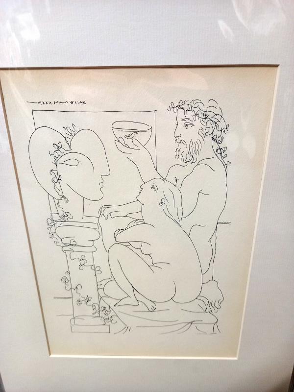 Pablo Picasso (1881-1973) Collection of 6 x prints mainly nudes circa 1956 Vollard suite. - Image 6 of 11