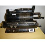 Marchant Mechanical Calculator (not working)