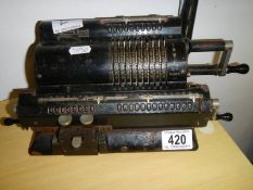 Marchant Mechanical Calculator (not working)