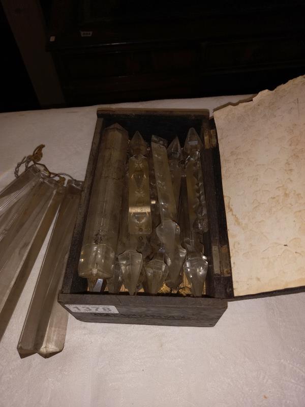 A box of chandelier droppers - Image 2 of 2