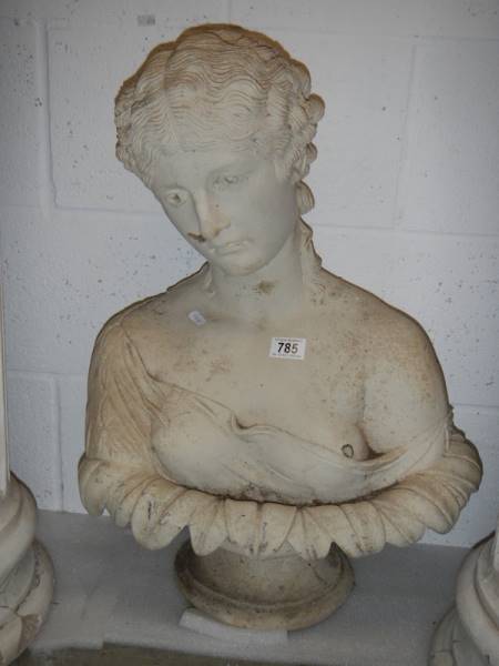 A female bust.