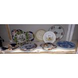 A quantity of 19th/20th century plates