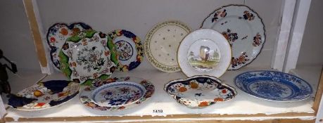 A quantity of 19th/20th century plates