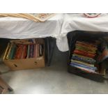 3 boxes of vintage and modern children's books including annuals