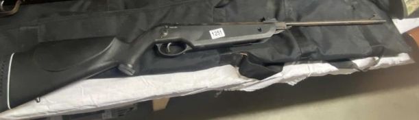 A Beeman model 2060 air rifle with carry case (COLLECT ONLY)