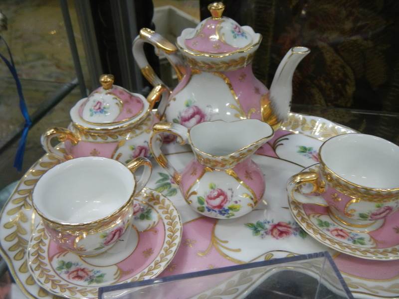 A miniature tea set and one other. - Image 2 of 3