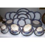 A good vintage Burslem dinner set comprising, over 45 pieces (COLLECT ONLY)