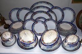 A good vintage Burslem dinner set comprising, over 45 pieces (COLLECT ONLY)