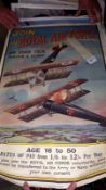 A quantity of air related posters
