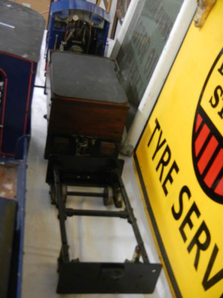 A scratch built steam engine 'GWEN' with a coal trailer. - Image 9 of 11