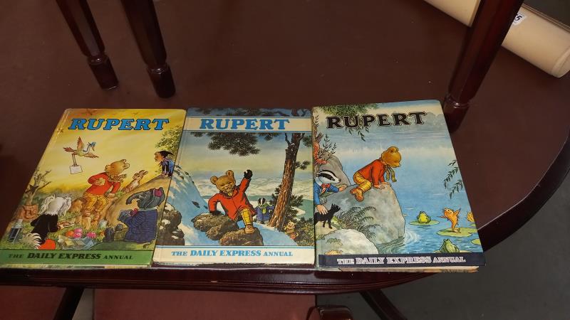 A good collection of 9 Rupert Annuals dating from 1969-1979 ( all in very good or better condition) - Image 2 of 4