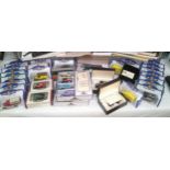 A good selection of oxford diecast model vans inc rare Ltd Ed. member models