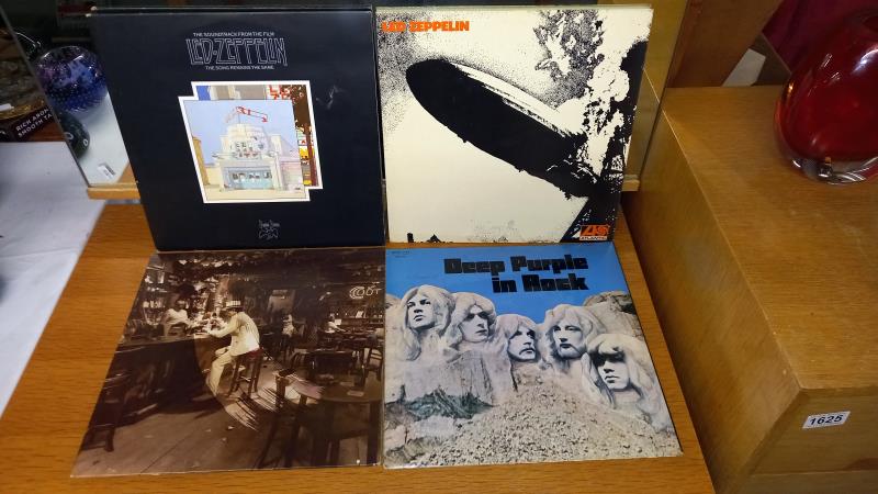 A good lot of LP's including AC/DC, Led Zeppelin, Black Sabbath, The Jam, T. Rex, Sweet, Gillan, - Image 2 of 6