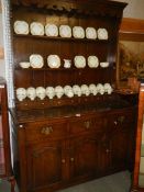 A good quality oak period style dresser. COLLECT ONLY.