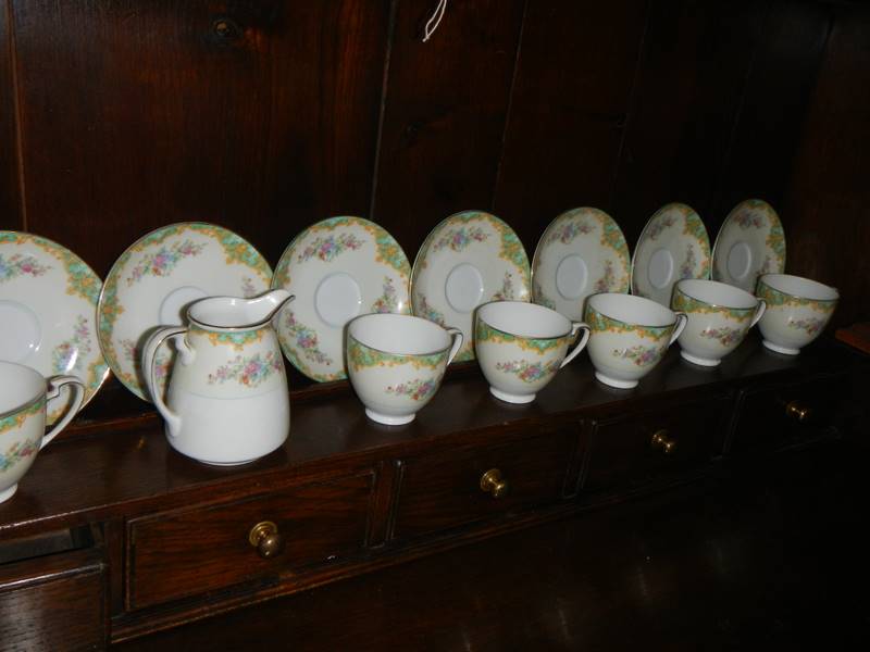 Thirty six pieces of Noritake tea ware. - Image 2 of 3