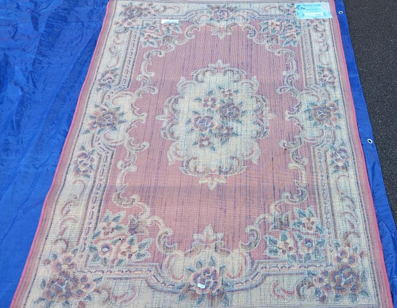 A pink patterned rug - 120cm x 170cm (COLLECT ONLY) - Image 2 of 3