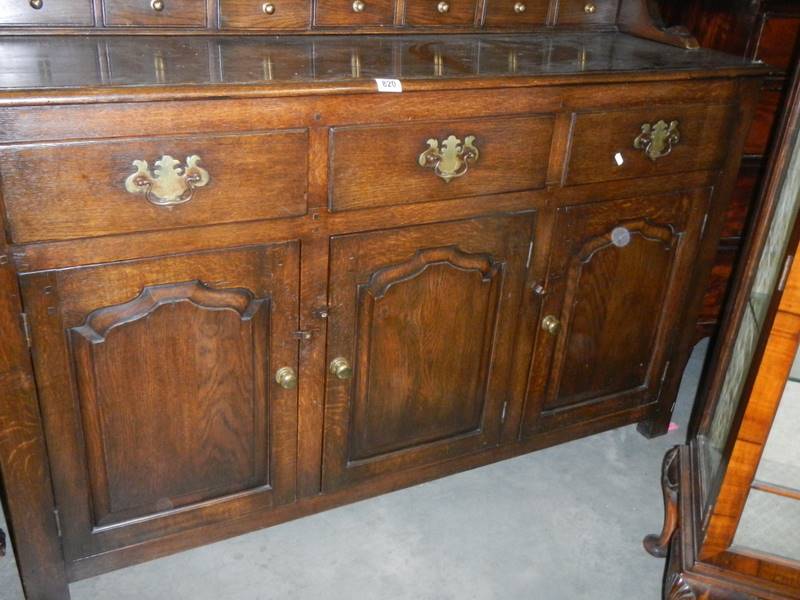 A good quality oak period style dresser. COLLECT ONLY. - Image 2 of 3
