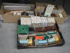 A good collection of 1960's Scalextric including cars with 1961 Lotus.