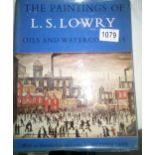 A book. The paintings of L.S. Lowry oils and watercolours