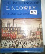 A book. The paintings of L.S. Lowry oils and watercolours