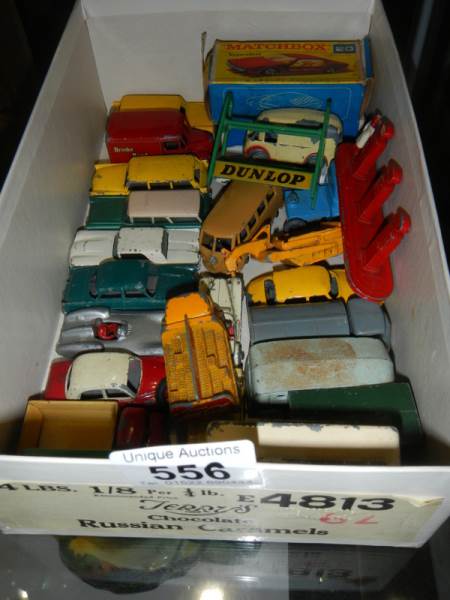 A good collection of early Lesney & Matchbox die cast models in original paint.