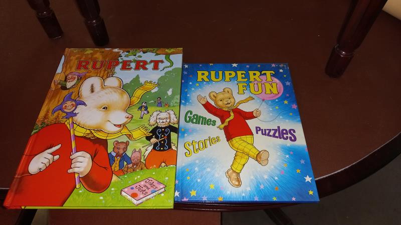 6 Rupert the Bear Facsimile Annuals 1940, 1941, 1943, 1944, 1945 and 1948 plus some other Rupert - Image 5 of 6