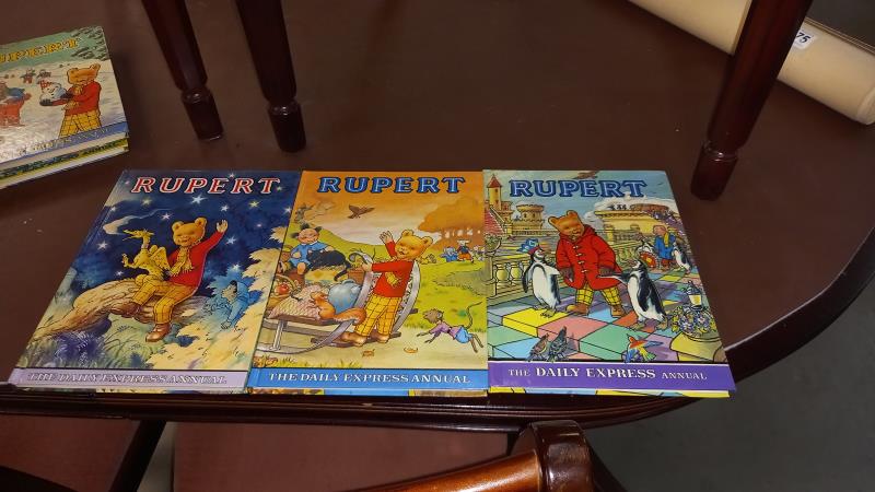 A good collection of 9 Rupert Annuals dating from 1969-1979 ( all in very good or better condition) - Image 4 of 4