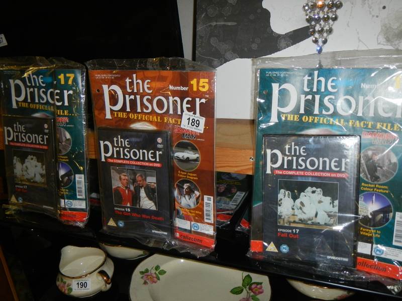 A quantity of 'The Prisoner' magazines, sealed.