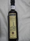 A bottle of Acentino Balsamico di Modena I G P.
