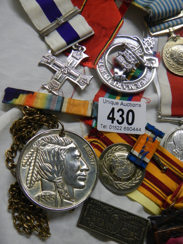 A collection of replica medals etc., - Image 3 of 3