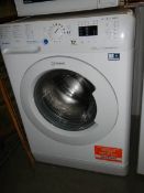 An Indesit washing machine.