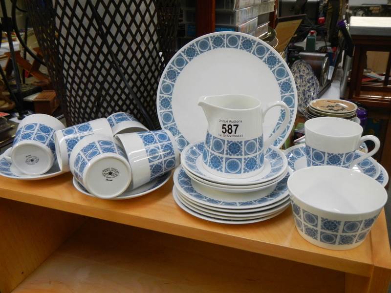 A quantity of Royal Tuscan tea ware.