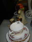 A mixed lot of tea ware etc.,