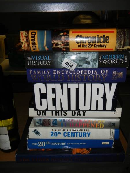 A good lot of history books.