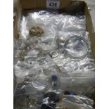 A good lot of packaged costume jewellery.