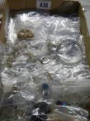 A good lot of packaged costume jewellery.