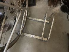 A two slot bike rack